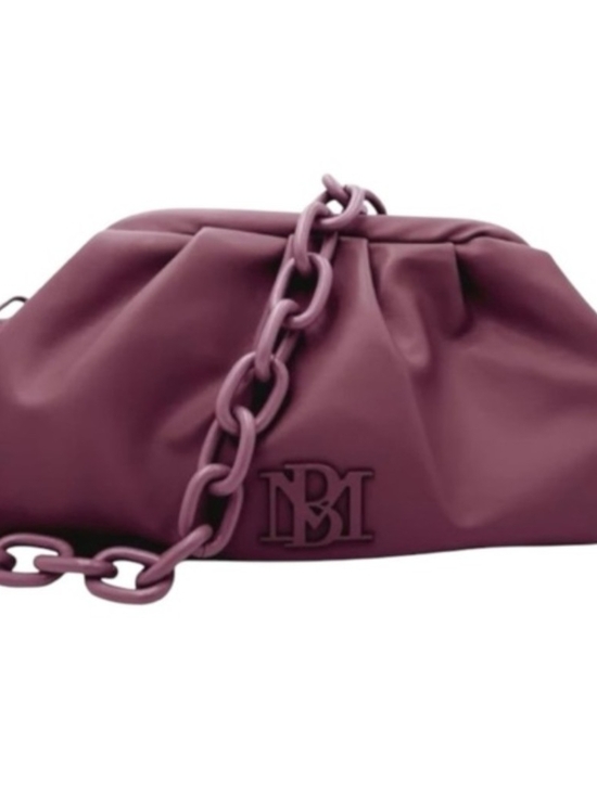 Badgley Mischka Handbags - Badgley Mischka Muted Plum Wrapped Frame Clutch/Crossbody - NWT